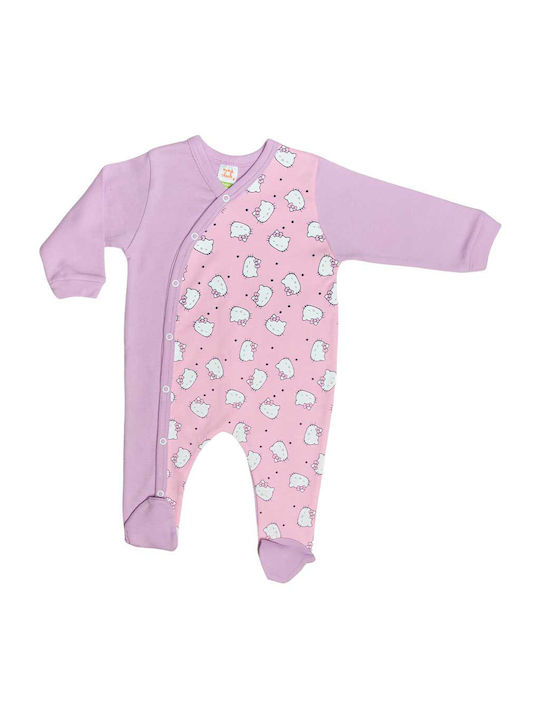 Nina Club Baby Bodysuit Set Lilac