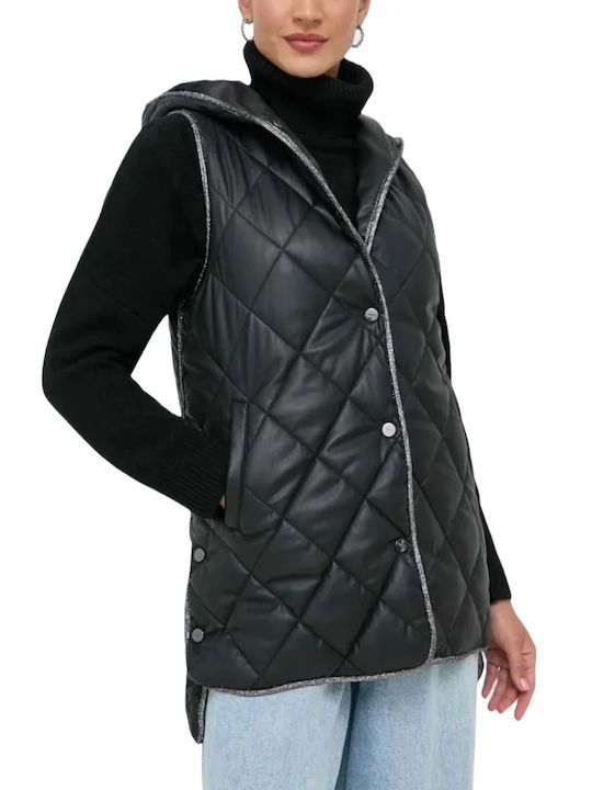 Liu Jo Women's Short Puffer Jacket for Winter Black