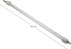 Αντίσταση & Γυαλί Χαλαζία 24,5 Cm 400 Watt