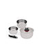 Maestro Royalty Line Töpfe Set aus Rostfreiem Stahl 3 Teile