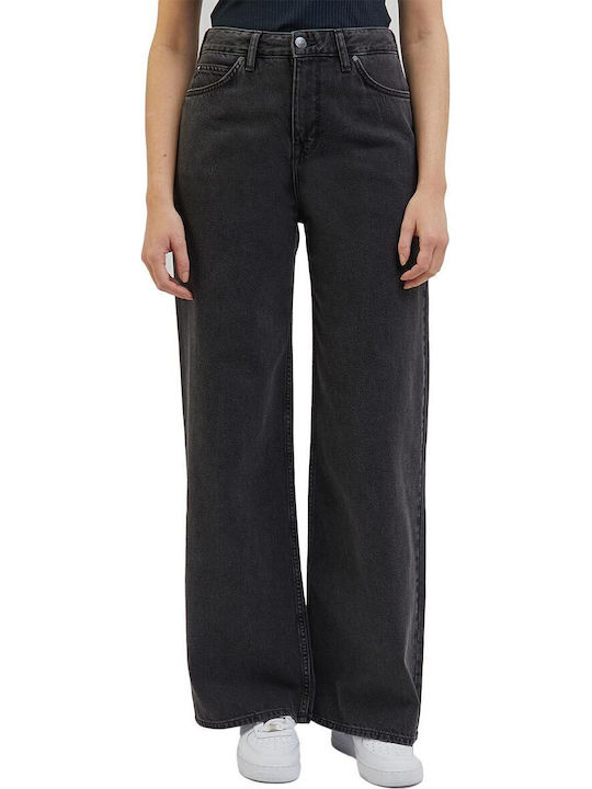 Stella Hoch tailliert Damenjeans Schwarz