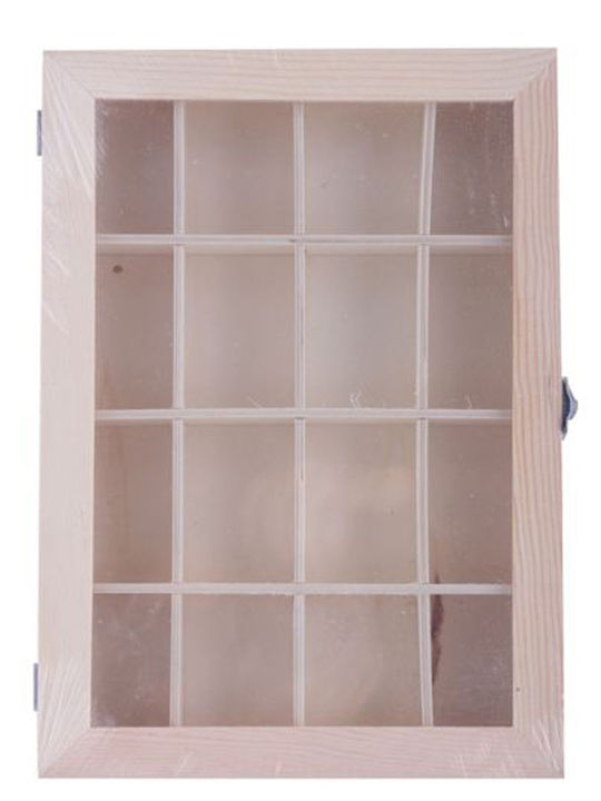 ForHome Διακοσμητικό Κουτί Ξύλινο 28x20x4cm