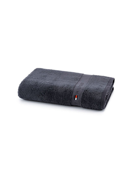 Tommy Hilfiger Hand Towel 40x60cm. Grey (Steel) Weight 540gr/m²