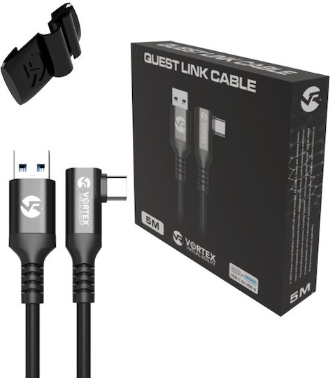 Vortex Virtual Reality USB 3.2 Кабел USB-C Мъжки - USB-A 5м VVR.K5M3.CO.OQ2.USB.A.2022