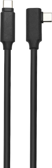 Vortex Virtual Reality USB 3.1 Cable USB-C male - USB-C Μαύρο 5m VVR.5M.FIBER.QUEST.LINK.CABLE.USB.C.3.2