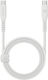 Energea USB 2.0 Cable USB-C male - USB-C 240W PD Λευκό 1.5m