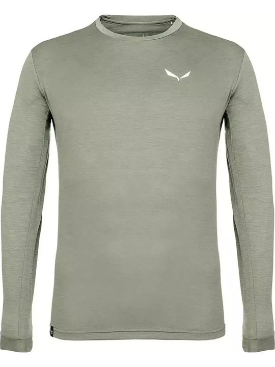 Salewa Long Sleeve Sweater Gray