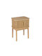Nachttisch Beige 40x30x54cm