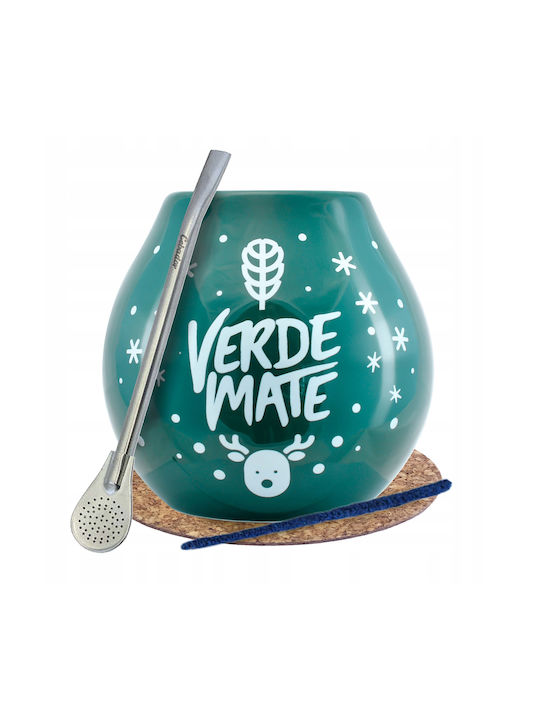 Cană Ceramică Verde 1buc