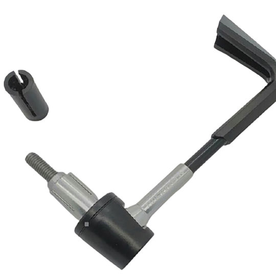 Racing Boy Motorcycle Lever Guards Silver