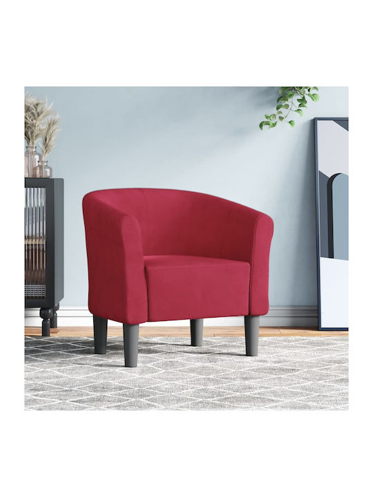 Armchair 70x56x68cm Bordeaux