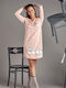 Sevim Winter Cotton Women's Nightdress ''''''