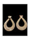 BSB Earrings made of Silver Gold Plated