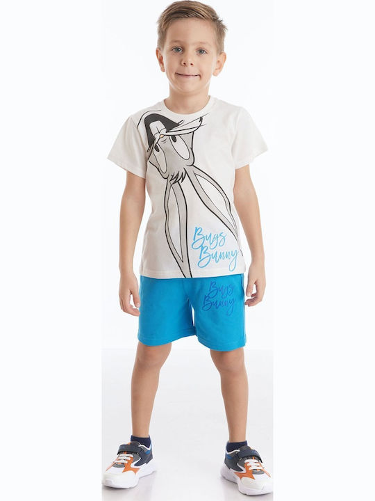 Kinder-Set mit Shorts Sommer 2Stück Mehrfarbig