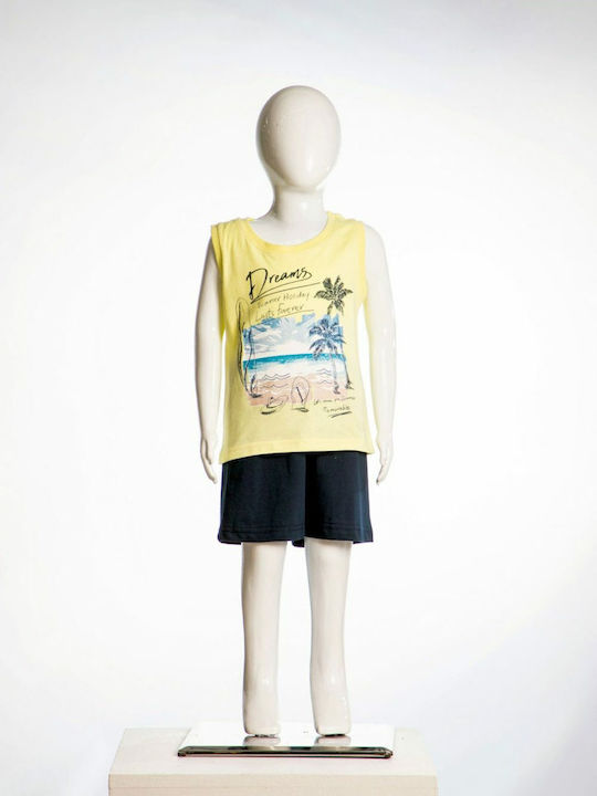 Dreams by Joyce Kids Nightwear Summer Yellow Holiday