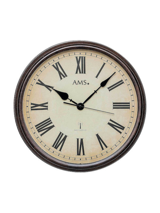 AMS Wall Clock Ecru