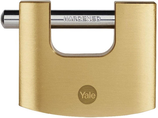 Yale Ορειχάλκινο Λουκέτο Τάκου με Κλειδί 50mm