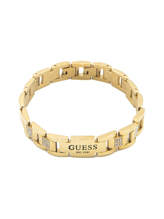 Guess Damen Armband aus Stahl Vergoldet