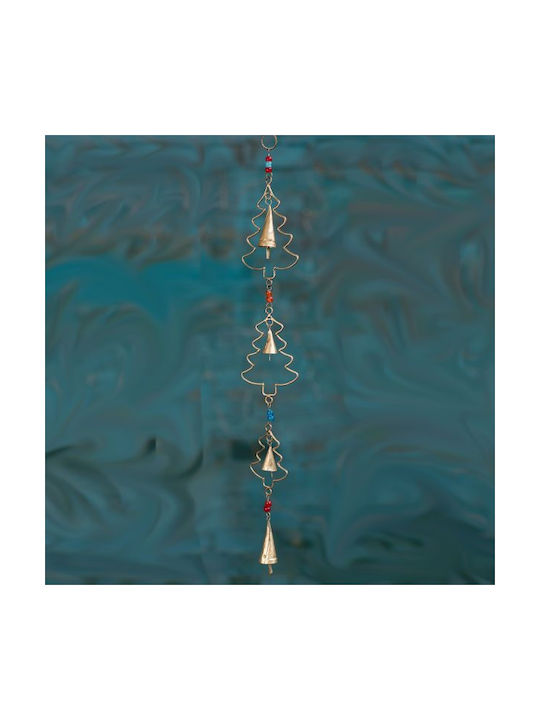 Synchronia Glass Wall Ornament Μελωδοσ Γιρλαντα Δεντρων 70x2x12cm