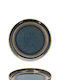 Tognana Plate Shallow made of Porcelain White with Diameter 16cm 3pcs
