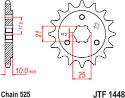 Suzuki Front Sprocket