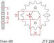 FE Sprockets Γρανάζι Μπροστά