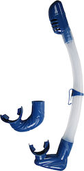 XDive Duo Anti-Slip Αναπνευστήρας Μπλε με Στόμιο Σιλικόνης