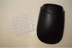 Pyramid Plastics Front Motorcycle Wheel Mudguard for BMW R 1200 Black