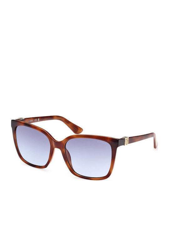 Guess Damen Sonnenbrille mit Braun Schildkröte ...