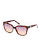 Guess Women's Sunglasses with Brown Tartaruga Plastic Frame and Purple Gradient Lens GU7878S 53Z