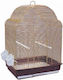 Donald Pet Care Κλουβί Πτηνών 42x30x55εκ. Χρυσό