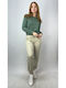 Paco & Co Women's Sweatshirt Khaki