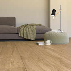 Ecoceramic Πλακάκι Δαπέδου Εσωτερικού Χώρου Ματ 120x23cm Natural