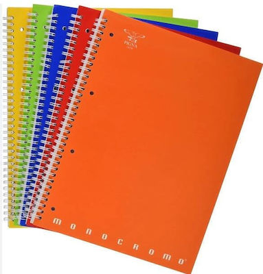 Pigna Spiral Notebooks Ruled A4 70 Sheets 5pcs