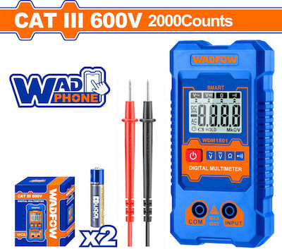 Wadfow Digitales Multimeter mit AC Messung WDM1501