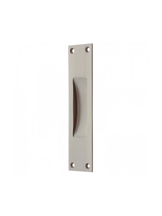 Zogometal Türgriff Vertieft Silber 158mm 230-06