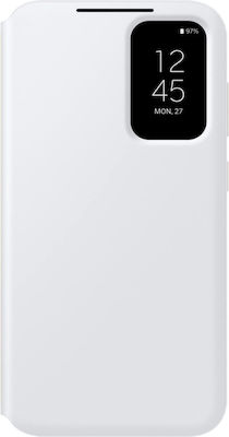 Samsung Smart View Brieftasche Kunststoff Weiß (Galaxy S23 FE)