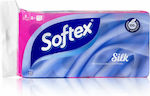 Softex Χαρτί Υγείας 3φύλλο Silk Softex (8ρολά*95g)