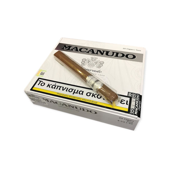 Macanudo Inspirado White Toro Cigars Honduras 1pcs 152mm