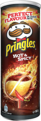 Pringles Πατατάκια Hot & Spicy Pringles (165g)