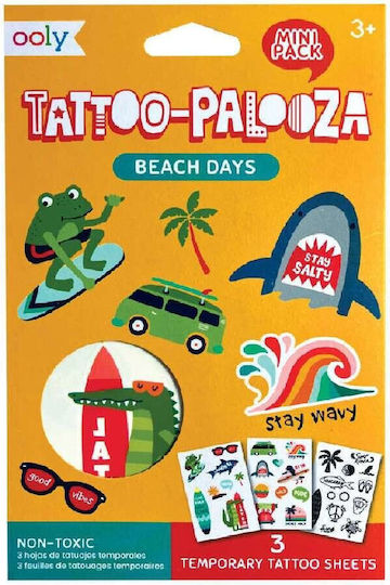 Ooly Beach Days Kinder Tattoos