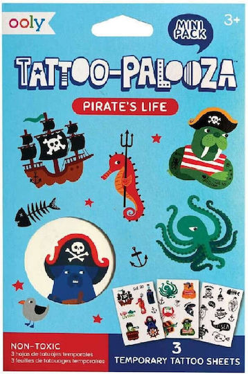 Ooly Pirate's Life Kinder Tattoos