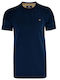 T-shirt Blue Tan