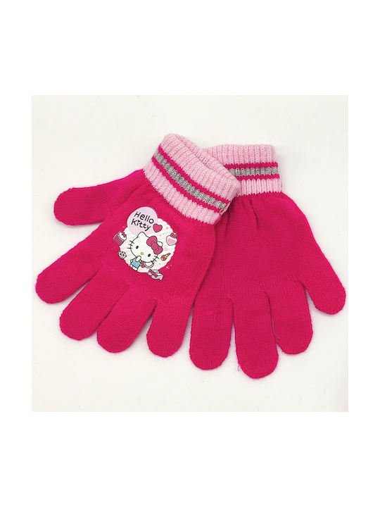 Gift-Me Παιδικά Γάντια Ροζ