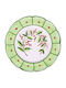 Terra Antica Christmas Plate Ceramic Orange
