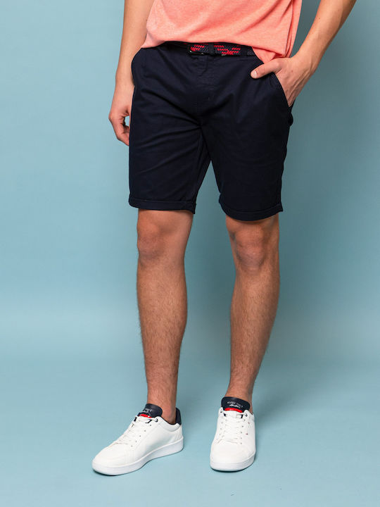 Heavy Tools Ανδρική Βερμούδα Chino Navy Μπλε