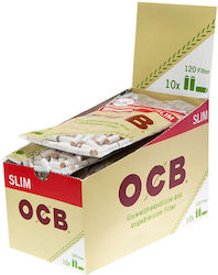 Ocb Organic Hemp Slim Biodegradable 120 Filter Tips 10 Pieces Ocb Organic Hemp Slim Biodegradable 120 Filter Tips 10 Pieces