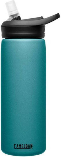 Camelbak Eddy+ Vacuum Insulated Stainless Steel Thermos Bottle BPA Free 600ml Blue