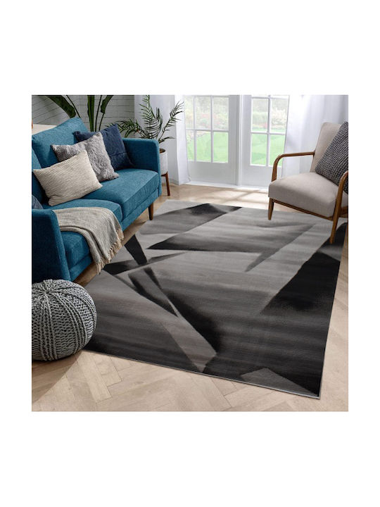 Vincenza Heatset Rug Rectangular Grey-V.Beige