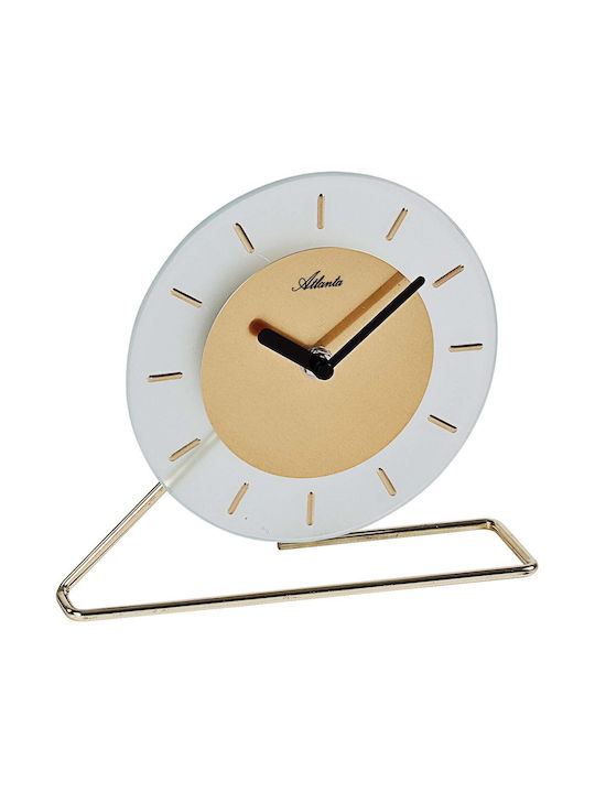 Atlanta Tabletop Clock Gold 3116/9